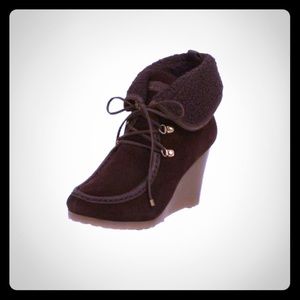 Tommy Hilfiger Zaria Dark Brown Bootie- Size 10